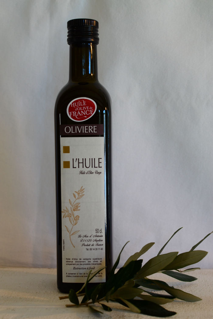 Huile d'olives fermentées dans l'Aude